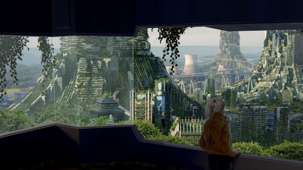 solarpunk wallpapers