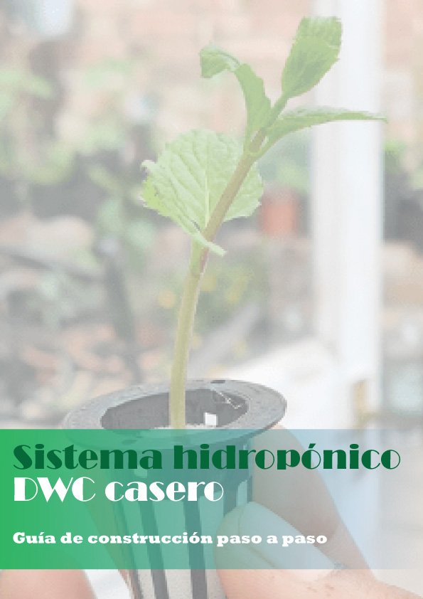 como hacer un sistema de cultivo hidroponico DWC casero
