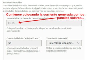 1️⃣ 1️⃣ Cálculo De Cada Sección De Los Cables Fotovoltaicos De La ...